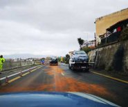 Autostada A2 incidente gasolio