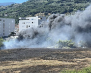 Campo Rom incendio zone limitrofe