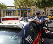 Carabinieri controlli via Vinci Lam