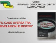 Caso Aversa locandina presentazione