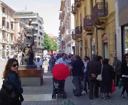 Cosenza negozi corso Mazzini