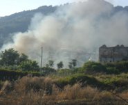 Fumi campo Rom Lamezia