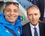 Gatto Antonio con Mancini