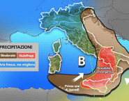 Maltempo cartina nubifragi