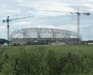 Palazzetto nuovo cantiere