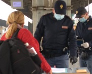 Polizia controlli coronavirus