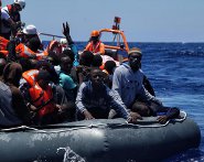 Sbarchi gommone in salvo