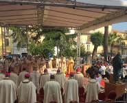 Schillaci palco insediamento