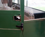 Stadio Dippolito sala Gos furto