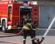 Vigili del fuoco spruzzo