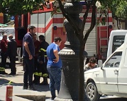 Vigili fuoco auto corso Nicotera