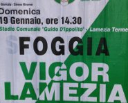 Vigor-Foggia manifesto